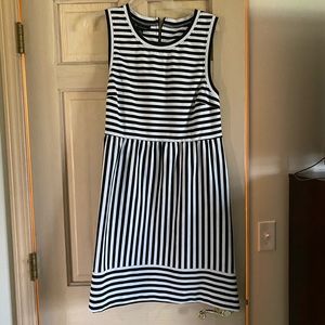 INC striped dress
